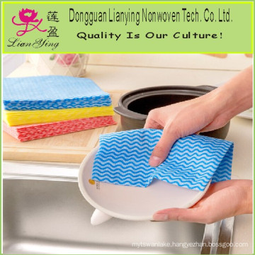 Polyester Kitchen Wipe Nonwovens Pads